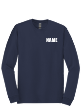Load image into Gallery viewer, Gildan® - Heavy Cotton™ 100% Cotton Long Sleeve T-Shirt Blue Crew