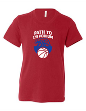 Load image into Gallery viewer, The Podium Tee (Bella Canvas brand)
