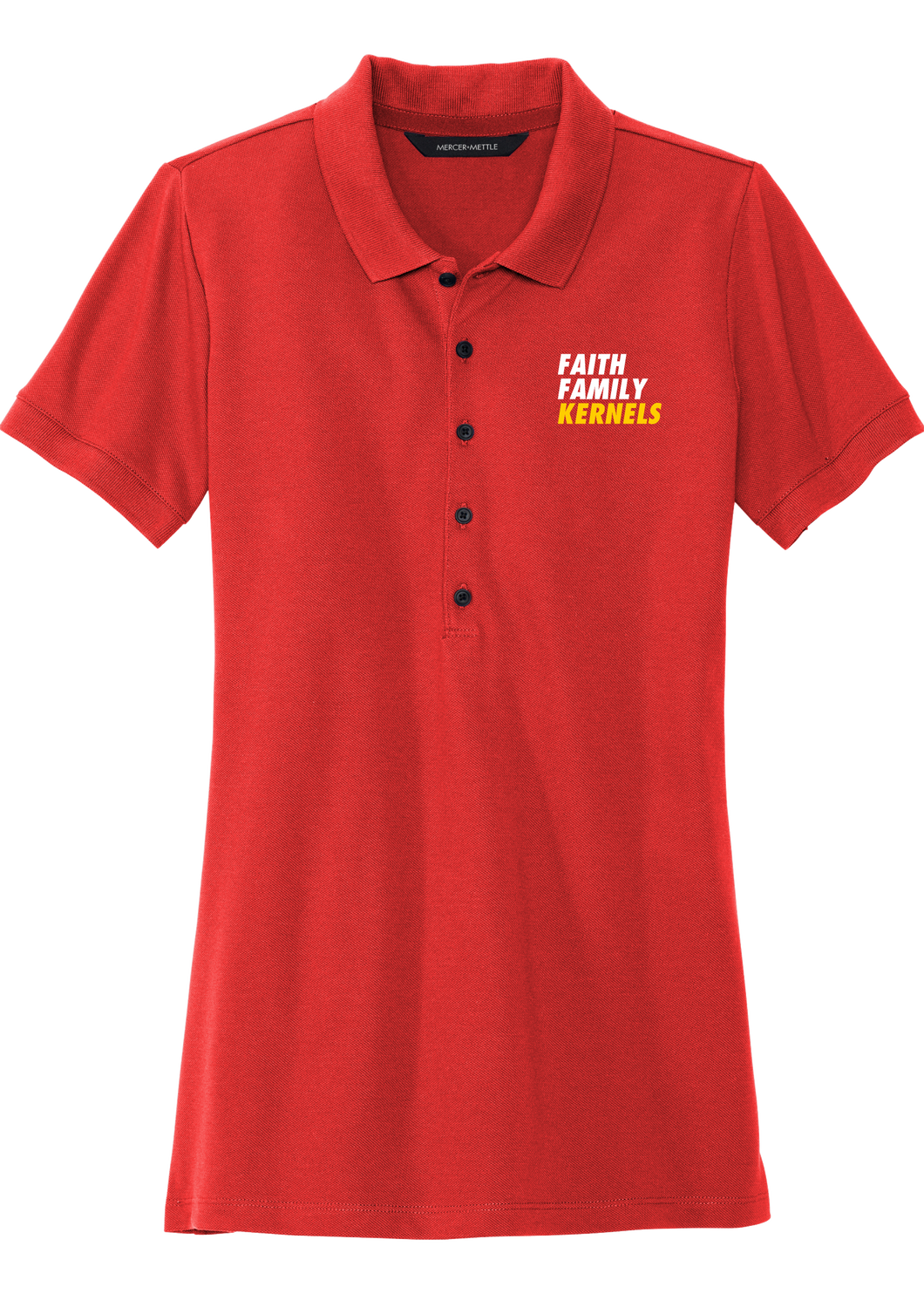 The Faith Family Kernels Polo