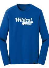 Load image into Gallery viewer, Wildcat Baseball NEW ERA Standard Cotton Poly Long Sleeve

