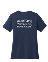 Load image into Gallery viewer, Port &amp; Company® Cotton V Neck Blue Crew

