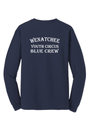 Load image into Gallery viewer, Gildan® - Heavy Cotton™ 100% Cotton Long Sleeve T-Shirt Blue Crew
